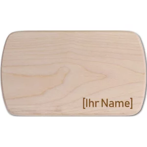 Frühstücksbrett mit eigenem Namen 14x24 cm 14x24 cm | natur