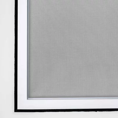 Fliegengitter für Fenster aus Holz - Fix & Fertig Weiß RAL 9016 | Fiberglas (Schwarz)