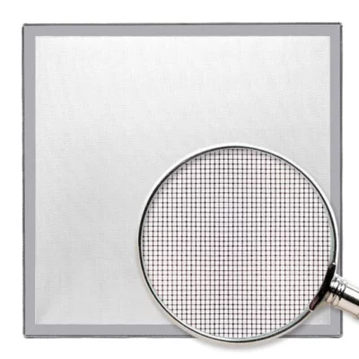 Fliegengitter für Fenster - Fix & Fertig Silber eloxiert EV1 | Transparent PLUS