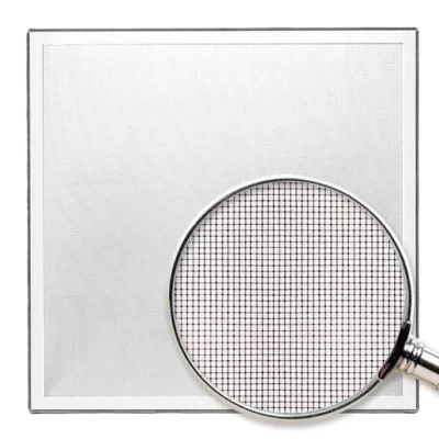 Fliegengitter für Fenster - Fix & Fertig Weiß RAL 9016 | Transparent PLUS