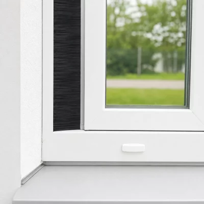 Klimafenster für mobile Split-Klimaanlagen - Holzfenster Anthrazitgrau RAL 7016 | Acrylglas