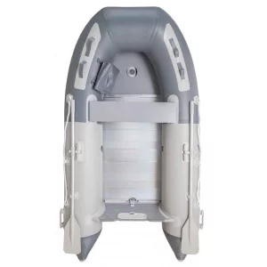 Schlauchboot 270 mit Luftkiel und Aluboden, PVC grau 