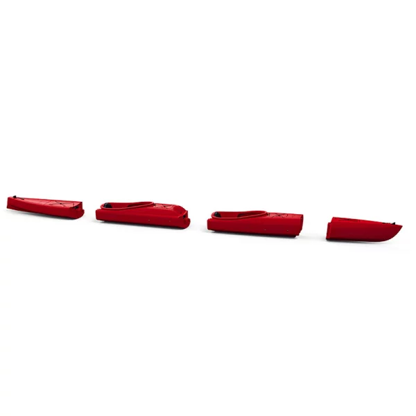 Modular kayak - Tandem Rot