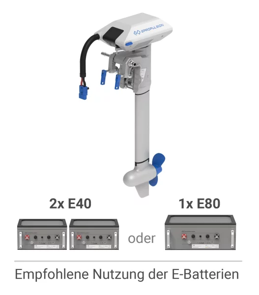 Navy 3.0 EVO Kurzschaft (OHNE Batterie/Steuerung/Pinne) Kurzschaft | OHNE Batterie/Steuerung/Pinne