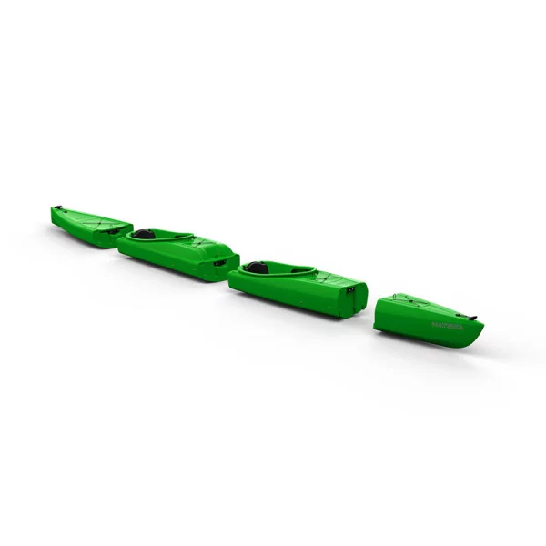 Modular kayak - Tandem Grün