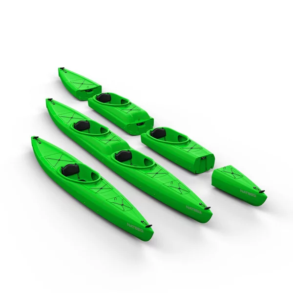 Modular kayak - Tandem Grün