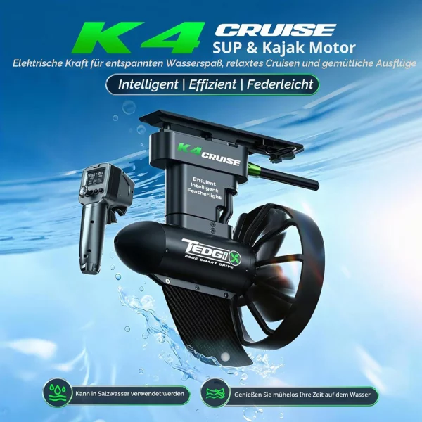 Supfix One mit Elektro Motor in 2 Varianten passend für alle SUPs 18 Ah