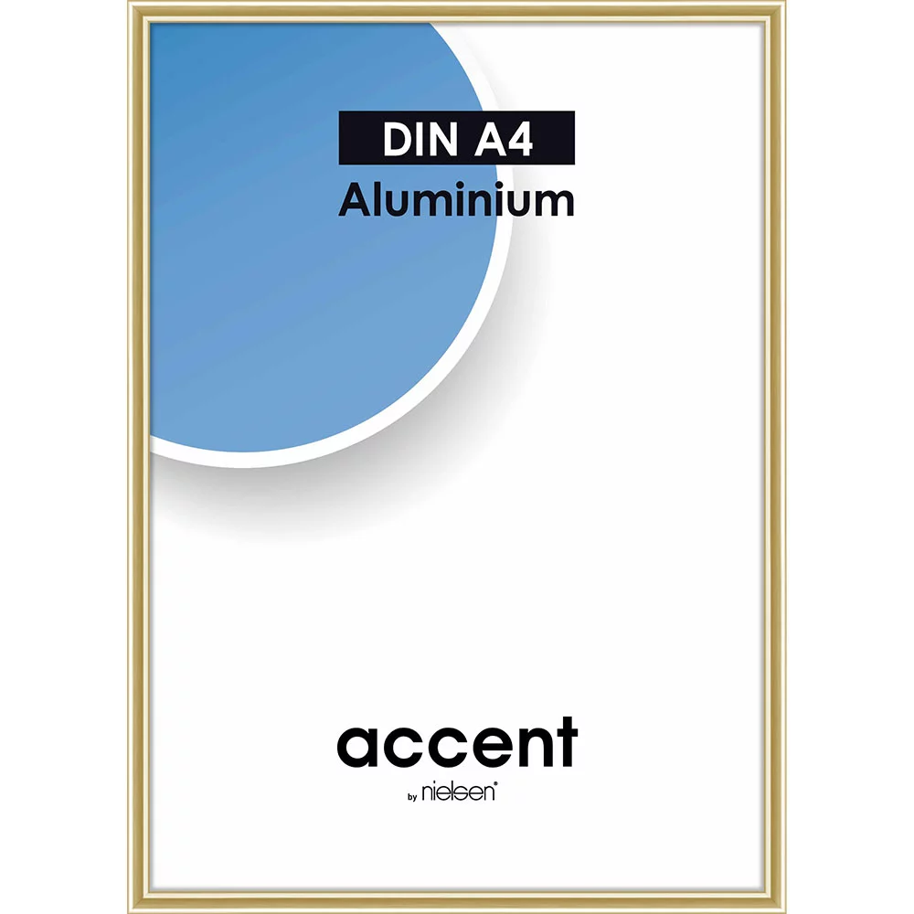 Accent Alurahmen Accent 21x29,7 cm (A4) Gold glanz