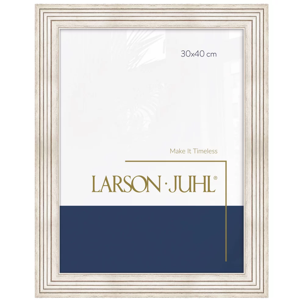 Larson-Juhl Holz-Bilderrahmen La Scala 3,9 20x30 cm Silber