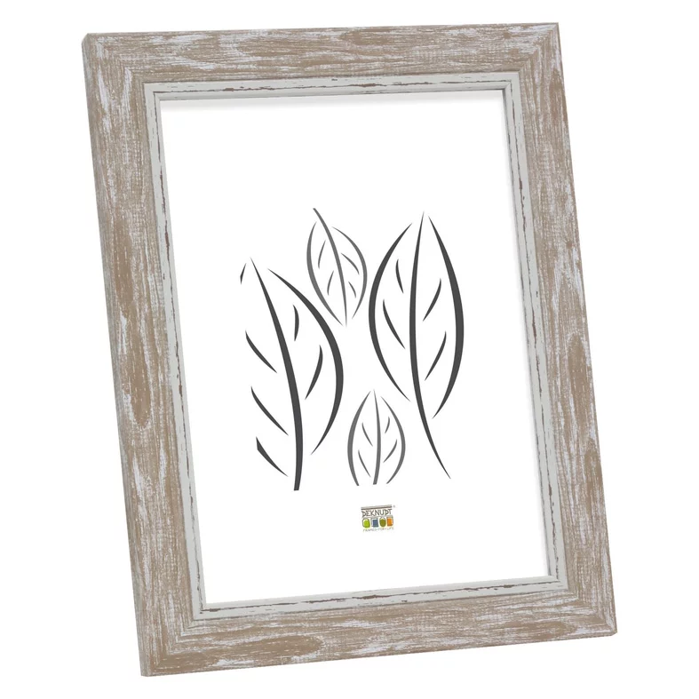 Deknudt Kunststoff Bilderrahmen Leo 40x50 cm Eiche-Grau Vintage