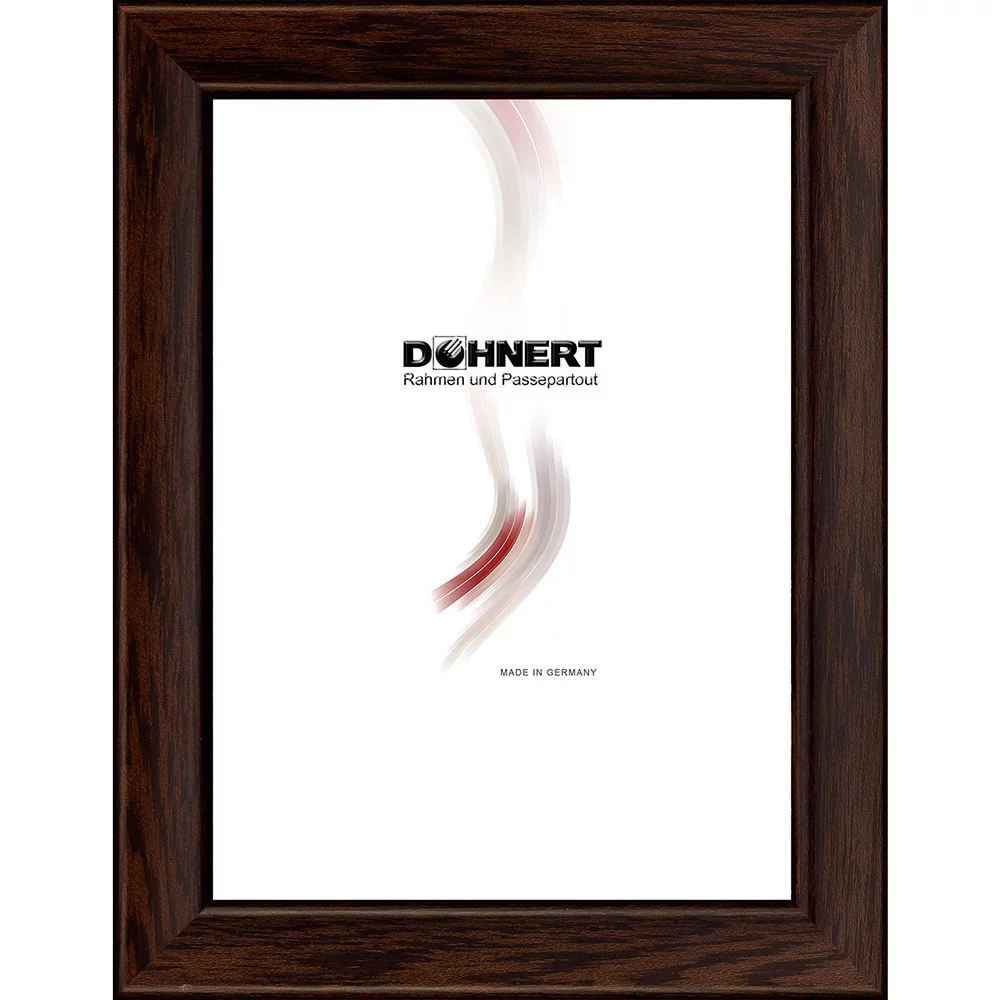 Cornice Su Misura EUROLine35 In Legno 60x85 Cm - Colore Rame Con Vetro Acrilico Antiriflesso - Fatta In Germania