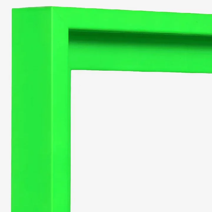 Mira Schattenfugenrahmen Neon 29,7x42 cm (A3) Neongrün