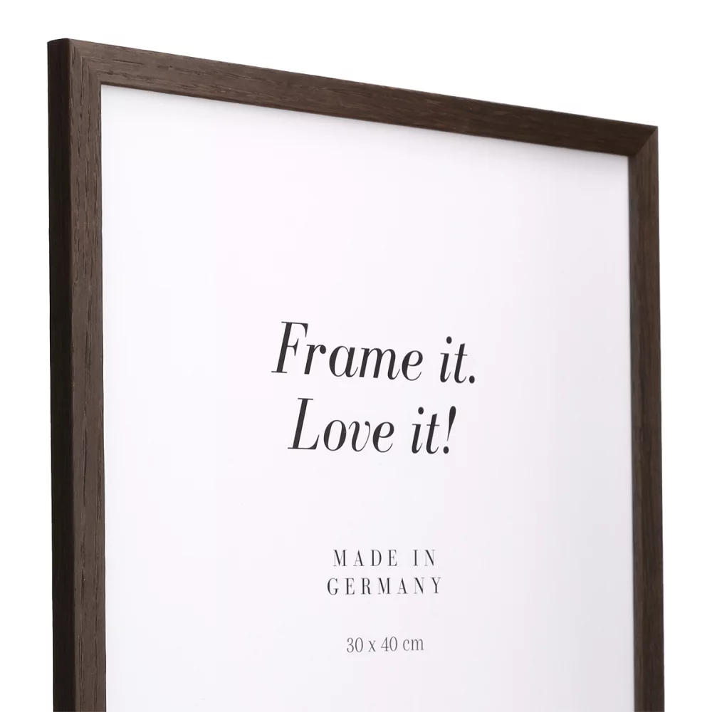 Mira Holz-Bilderrahmen Tartas 25x60 cm Eiche dunkel