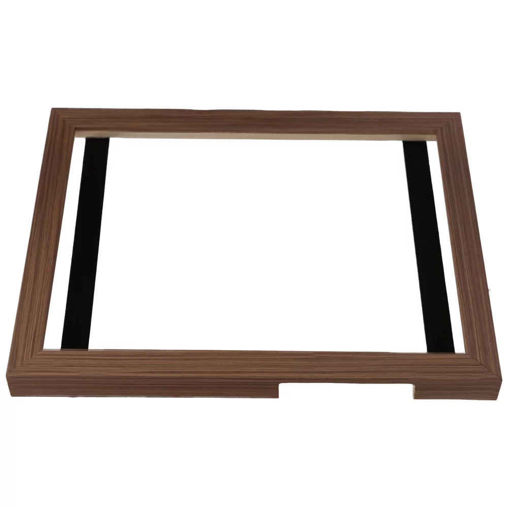 Bilderrahmen Mira TV-Bilderrahmen "Banize" für Samsung The Frame 50 Zoll (64,5x112,4 cm) hellbraun