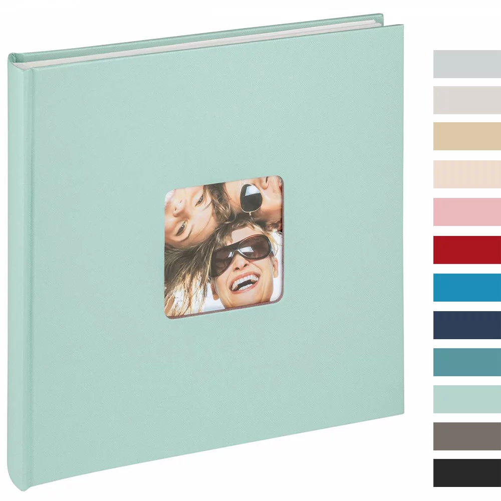 Cicilin Album Fotografico A4 Fai Da Te, 40 Fogli (80 Pagine), Con Kit Accessori Scrapbooking, Nero