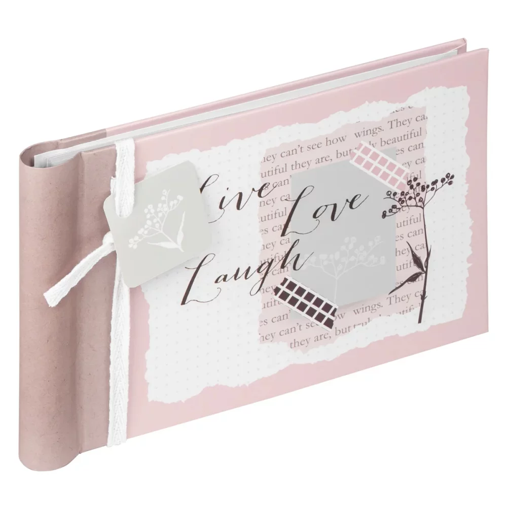 Walther Mini-Fotoalbum für 36 Fotos 10x15 cm zum Einstecken 10x15 cm rosa