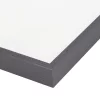 Variante Dunkelgrau - Furnier Holzoptik von Alu-Bilderrahmen Barth NXT mit Distanzleiste, Serie 1131