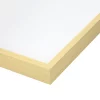 Variante Hellgelb - Furnier Holzoptik von Alu-Bilderrahmen Barth NXT mit Distanzleiste, Serie 1131