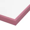 Variante Pink - Furnier Holzoptik von Alu-Bilderrahmen Barth NXT mit Distanzleiste, Serie 1131