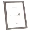 Variante grau von Schmaler Holz-Bilderrahmen Kara