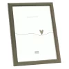 Variante olivgrün von Schmaler Holz-Bilderrahmen Kara