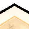 Variante Aprikose (236) von 1,4 mm Doppel-Passepartout - Maßanfertigung