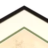 Variante Farngrün (276) von 1,4 mm Doppel-Passepartout - Maßanfertigung