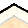 Variante Hellblau (280) von 1,4 mm Doppel-Passepartout - Maßanfertigung