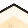 Variante Muschel (255) von 1,4 mm Doppel-Passepartout - Maßanfertigung