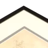 Variante Schiefer (288) von 1,4 mm Doppel-Passepartout - Maßanfertigung