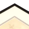 Variante Seidengrau (289) von 1,4 mm Doppel-Passepartout - Maßanfertigung