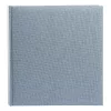 Variante blau-grau von Fotoalbum Summertime Trend mit 60 weißen Seiten zum Einkleben, 25x25 cm