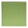 Variante hellgrün von Fotoalbum Summertime Trend mit 60 weißen Seiten zum Einkleben, 25x25 cm