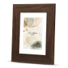 Variante Dunkelbraun von Holz-Bilderrahmen (MDF) Ambio - 2er Set