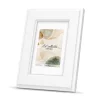 Variante Weiß von Holz-Bilderrahmen (MDF) Sylen - 2er Set