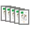 Variante Anthrazit von Holz-Bilderrahmen Arox - 5er Set