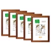 Variante Braun von Holz-Bilderrahmen Arox - 5er Set