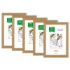 Variante Eiche von Holz-Bilderrahmen Arox - 5er Set