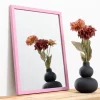 Variante Hellrosa von Wandspiegel Prisma nach Maß