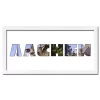 Variante Weiss von Regiorahmen &quot;Aachen&quot; mit Passepartout