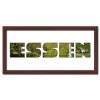 Variante Wenge von Regiorahmen &quot;Essen&quot; mit Passepartout