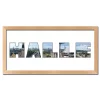 Variante Natur von Regiorahmen &quot;Halle&quot; mit Passepartout