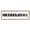 Variante Natur von Regiorahmen &quot;Heidelberg&quot; mit Passepartout