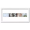 Variante Weiss von Regiorahmen &quot;Hessen&quot; mit Passepartout