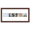 Variante Wenge von Regiorahmen &quot;Hessen&quot; mit Passepartout