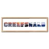 Variante Natur von Regiorahmen &quot;Greifswald&quot; mit Passepartout