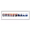 Variante Weiss von Regiorahmen &quot;Greifswald&quot; mit Passepartout