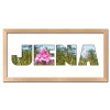 Variante Natur von Regiorahmen &quot;Jena&quot; mit Passepartout