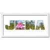 Variante Weiss von Regiorahmen &quot;Jena&quot; mit Passepartout