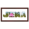 Variante Wenge von Regiorahmen &quot;Jena&quot; mit Passepartout